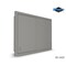 Ketcham 24" x 20" Surface Mounted Polished Edge Sliding Door Medicine Cabinet SD-2420