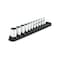Tekton 1/4 Inch Drive 6-Point Socket Set with Rail, 11-Piece (5/32-9/16 in.) SHD90101 - alternate 1