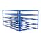 Zoro Select Starter Horizontal Sheet Storage Rack, 102 in D, 54 in W, 5 Shelves, Blue SHEET-R-57 - alternate 1