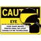Vestil SIGN-CAUTION-03, 20.5X14.5 ALUM COMP .130 SI-C-03-E-AC-130-S