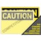 Vestil Vinyl Label Sign, 7-1/2" H, 10-1/2" W, Vinyl Label, Rectangle, English, SI-C-35-A-LB-011 SI-C-35-A-LB-011 - alternate 4