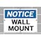 Vestil Aluminum Sign, 12-1/2" H, 18-1/2" W, Rectangle, English, SI-N-37-D-AL-040 SI-N-37-D-AL-040 - alternate 2