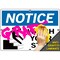 Vestil Aluminum Sign, Aluminum, Rectangle, Spanish SI-N-64-A-AL-040-S - alternate 3