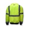 Radians Hi-Vis 2-in-1 Bomber Jacket, 100% Polyester Oxford, 300D, DWR Coated, Hi-Vis Green / Black, XL SJ110B-3ZGS-XL - alternate 6