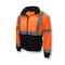 Radians Hi-Vis 2-in-1 Bomber Jacket, 100% Polyester Oxford, 300D, DWR Coated, Hi-Vis Orange / Black, L SJ110B-3ZOS-L - alternate 1