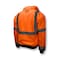 Radians Hi-Vis 2-in-1 Bomber Jacket, 100% Polyester Oxford, 300D, DWR Coated, Hi-Vis Orange / Black, L SJ110B-3ZOS-L - alternate 4