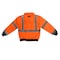 Radians Hi-Vis 2-in-1 Bomber Jacket, 100% Polyester Oxford, 300D, DWR Coated, Hi-Vis Orange / Black, L SJ110B-3ZOS-L - alternate 6