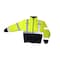 Radians Hi-Vis Bomber Jacket, Class Type R Class 3 Hi-Vis Green / Black, 5XL SJ11QB-3ZGS-5X - alternate 3