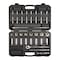 Tekton 1/2 Inch Drive 6-Point Socket and Ratchet Set, 37-Piece (3/8 - 1-5/16 in.) SKT25101 - alternate 1