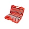 Tekton 1/2 Inch Drive 6-Point Socket and Ratchet Set, 51-Piece (10-32 mm) SKT25201 - alternate 4