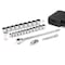 Tekton 3/4 Inch Drive 12-Point Socket and Ratchet Set, 24-Piece (3/4-2 in.) SKT35105 - alternate 6