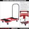 Snap-Loc E-Track Push Cart Dolly, Red, 1200 lb SL1200P4TR - alternate 4