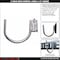Snap-Loc E Track Multi Purpose J Hook, 4 in Hanger SLAEJH4I - alternate 7