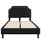 Flash Furniture Brighton Full Platform Bed, Black SL-BK4-F-BK-GG - alternate 4