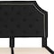 Flash Furniture Brighton Full Platform Bed, Black SL-BK4-F-BK-GG - alternate 7