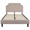 Flash Furniture Brighton Full Platform Bed, Beige SL-BK4-F-B-GG - alternate 7