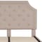Flash Furniture Brighton Full Platform Bed, Beige SL-BK4-F-B-GG - alternate 10