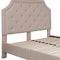 Flash Furniture Brighton Full Platform Bed, Beige SL-BK4-F-B-GG - alternate 6