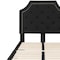 Flash Furniture Brighton Twin Platform Bed, Black SL-BK4-T-BK-GG - alternate 8