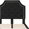 Flash Furniture Brighton Twin Platform Bed, Black SL-BK4-T-BK-GG - alternate 9