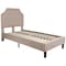 Flash Furniture Brighton Twin Platform Bed, Beige SL-BK4-T-B-GG - alternate 2