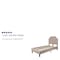 Flash Furniture Brighton Twin Platform Bed, Beige SL-BK4-T-B-GG - alternate 5