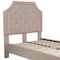 Flash Furniture Brighton Twin Platform Bed, Beige SL-BK4-T-B-GG - alternate 8
