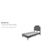 Flash Furniture Brighton Twin Platform Bed, Light Gray SL-BK4-T-LG-GG - alternate 3