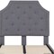 Flash Furniture Brighton Twin Platform Bed, Light Gray SL-BK4-T-LG-GG - alternate 8
