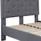 Flash Furniture Brighton Twin Platform Bed, Light Gray SL-BK4-T-LG-GG - alternate 9