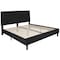 Flash Furniture Roxbury King Platform Bed, Black SL-BK5-K-BK-GG - alternate 4