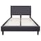 Flash Furniture Roxbury Queen Platform Bed, Dark Gray SL-BK5-Q-DG-GG - alternate 8