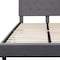 Flash Furniture Roxbury Queen Platform Bed, Light Gray SL-BK5-Q-LG-GG - alternate 7