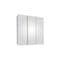 Ketcham 30" x 30" Surface Mounted Polished Edge Tri-View Medicine Cabinet SM-3030PE - alternate 1