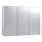 Ketcham 36" x 30" Surface Mounted Stainless Steel Trim Tri-View Cabinet SM-3630
