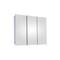 Ketcham 30" x 30" Surface Mounted Polished Edge Tri-View Medicine Cabinet SM-3030PE
