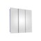 Ketcham 36" x 36" Surface Mounted Polished Edge Tri-View Medicine Cabinet SM-3636PE