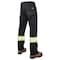 Tough Duck Flex Twill Safety Cargo Pant, SP033-BLK- SP033 - alternate 2