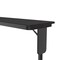 Correll Rectangle Panel Leg Folding Seminar Training Table, High Pressure Laminate Top, Black Granite SP1860PX-07 - alternate 5
