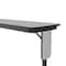 Correll Rectangle Panel Leg Folding Seminar Training Table, 18" W, 96" L, 29" H, High Pressure Laminate Top SP1896PX-15 - alternate 3