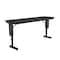 Correll Rectangle Panel Leg Adjustable Height Folding Seminar Training Table, 18" W, 60" L, 29" H SPA1860PX-07 - alternate 2