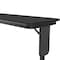 Correll Rectangle Panel Leg Adjustable Height Folding Seminar Training Table, 18" W, 60" L, 29" H SPA1860PX-07 - alternate 3