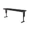 Correll Rectangle Panel Leg Adjustable Height Folding Seminar Training Table, 18" W, 96" L, 29" H SPA1896PX-07 - alternate 3
