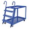 Vestil Steel Stock Picking Ladder Cart 1000 lb. Capacity, 51-3/4"L x 27-7/8"W x 50-1/8"H SPS2-2848 - alternate 6