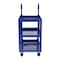 Zoro Select Steel Stock Picking Ladder Cart 1000 lb. Capacity, 39-3/4"L x 21-7/8"W x 50-1/8"H SPS3-2236 - alternate 2