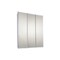 Ketcham 30" x 36" Semi-Recessed Beveled Edge Tri-View Medicine Cabinet SR-3036BV