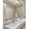 Ketcham 60" x 36" Semi-Recessed Polished Edge Tri-View Medicine Cabinet SR-6036PE