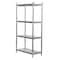 Vestil Metal Shelving Unit, 18"D x 36"W x 74"H, 4 Shelves, Stainless Steel SSS-1836 - alternate 5