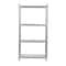 Vestil Metal Shelving Unit, 18"D x 36"W x 74"H, 4 Shelves, Stainless Steel SSS-1836 - alternate 3