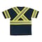 Tough Duck Hi-Vis Short Sleeve T-Shirt, 100% Polyester Micro-Mesh, Navy, S ST091 - alternate 3